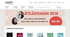 Desktop Screenshot of nyponforlag.se